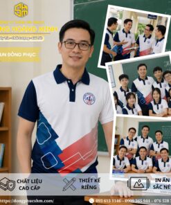 Áo thun đồng phục THCS Tân Tạo
