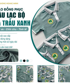 Áo thun đồng phục CLB LÁ TRẦU XANH