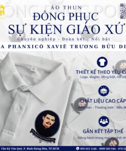 ÁO THUN POLO SỰ KIỆN GIÁO XỨ PHANXICÔ XAVIÊ TRƯƠNG BỬU DIỆP